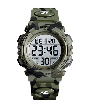 

Gtup Sportovní digitální hodinky GT-1160CAMO