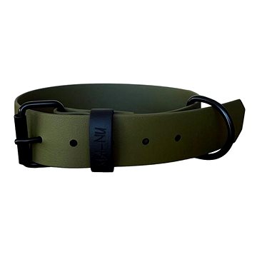 

MA-NU Obojek pro psa Greeny Dreamy / Khaki 38 mm × 35-45 cm