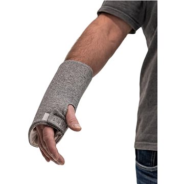

Priessnitzův zábal na karpály a zápěstí, pro levou ruku, L/XL, šedý