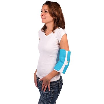 

Priessnitzův zábal na kolena a lokty, 40-53/28cm, modrý