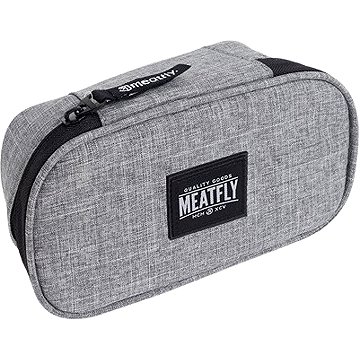 

Meatfly XL Pencil Case, Grey Heather