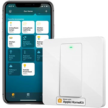 

Meross Smart Wi-Fi Wall Switch 2 way Touch Button