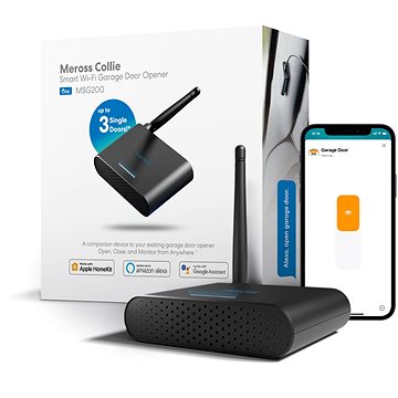 

Meross Smart Wi-Fi Garage Door Opener, wireless, for 3 doors
