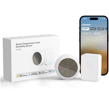 

Meross Smart Temperature and Humidity Sensor Kit MS100F+ MSH300