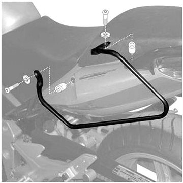 

KAPPA trubkový nosič bočních brašen pro Honda CBF 500/600 (04-08)/1000(06-08)
