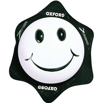 

OXFORD slidery Smiley, (bílé, pár)