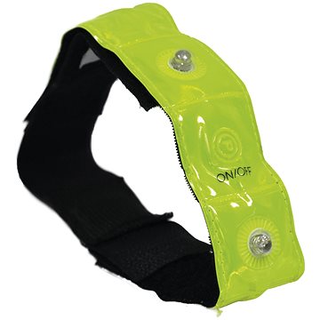 

OXFORD reflexní pásek se 4-mi LED diodami Bright Band Plus, (žlutá fluo)