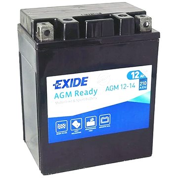 

EXIDE BIKE Factory Sealed 12Ah, 12V, AGM12-14 (YTX14AHL-BS)