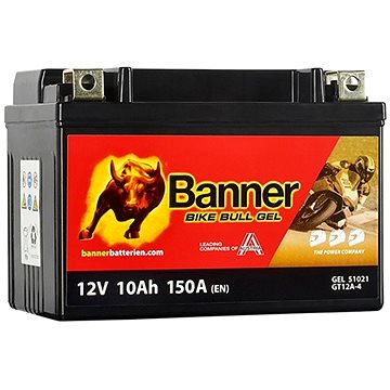 

Banner Bike Bull GEL 51021 / BGTX12A-4, 12V - 10Ah