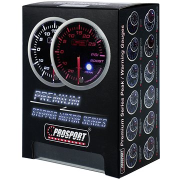 

PROSPORT PREMIUM přídavný ukazatel teploty oleje 50-150st.