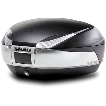 

SHAD Vrchní kufr na motorku SH48 nový titan se zámkem PREMIUM SMART