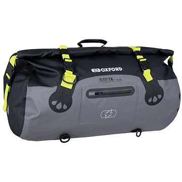 

OXFORD Vodotěsný vak Aqua T-50 Roll Bag (černý/šedý/žlutý fluo objem 50 l)