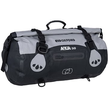 

OXFORD Vodotěsný vak Aqua T-50 Roll Bag (šedý/černý objem 50 l)