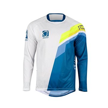 YOKO VIILEE bílá / modrá / žlutá vel.XXXL