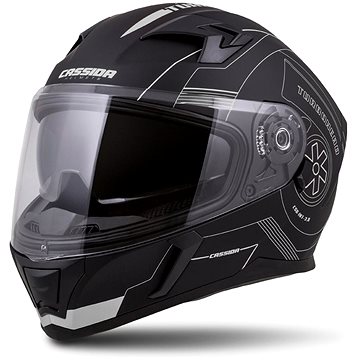 

CASSIDA Integral 3.0 Turbohead, (černá matná/stříbrná, vel. 2XL)