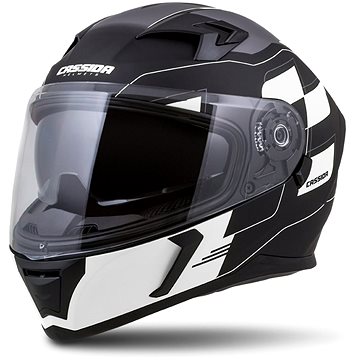 CASSIDA Integral 3.0 RoxoR,  (černá matná/bílá/šedá, vel. XS) - Helma na motorku