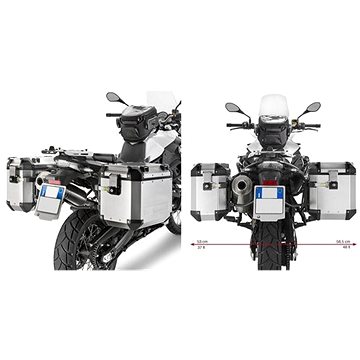 

KAPPA KL5103CAM nosič bočních kufrů BMW F 650 / 700 / 800 GS (08-17)