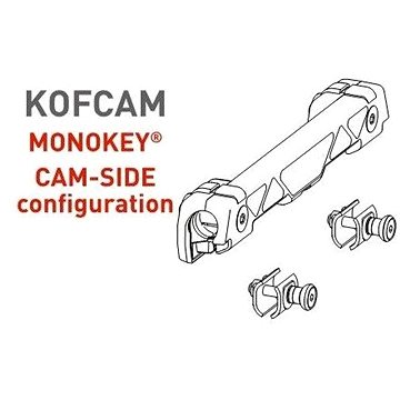 

KAPPA KOFCAM redukce pro montáž kufrů CAM-SIDE