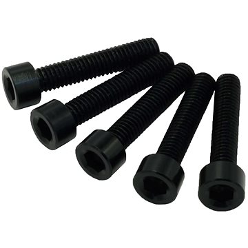 

SEFIS šroubky CNC 7075 M6 30mm 5ks černá
