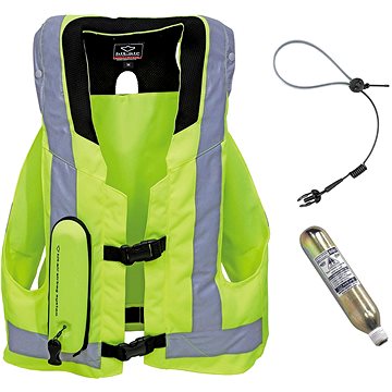 

Hit-Air MLV 2 airbag vesta reflexní žlutá s pruhy - Velikost : Large (XL-3XL)