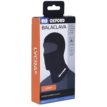 

OXFORD kukla na motorku Balaclava Lycra®, černá