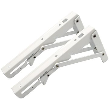

SEFIS kovový držák police - sklopný 25cm bílá 2ks