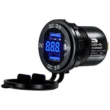 

SEFIS 2x USB-A zásuvka - nabíječka 36W QC 3.0