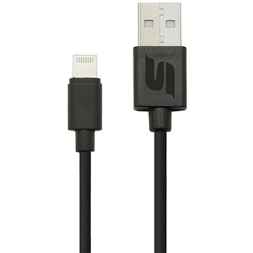 

SEFIS nabíjecí datový kabel s konektory USB-A a Lighting 29cm černý