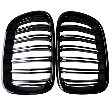 

UNI Přední maska ledvinky Double-line BMW X3 F25 2011-2013 černá