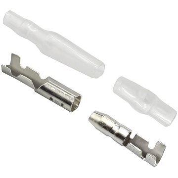 

SEFIS sada Faston - kulatý konektor 4mm s izolací - samec a samice - 10 ks