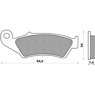 

NEWFREN brzdové destičky (směs OFF ROAD DIRT RACE SINTERED) (2ks) M502-417