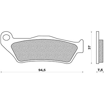 

NEWFREN brzdové destičky (směs OFF ROAD DIRT RACE SINTERED) (2ks) M502-470