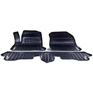

Rezaw-Plast gumové koberečky černé s vyšším okrajem Citroen C4 Picasso 06- sada 3 ks