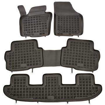 

Rezaw-Plast gumové koberečky černé s vyšším okrajem VW Sharan 10- 7 míst, sada 4 ks