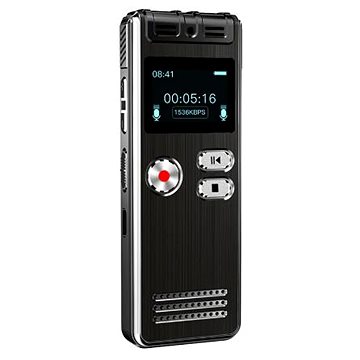 

Daklos Profesionální 8GB diktafon 2.0, hlasový záznamník, nahrávání hlasu, zvuku a telefonních hovor