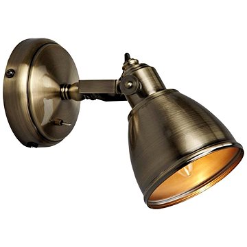 

Markslöjd 104048 - Nástěnné svítidlo FJÄLLBACKA 1xE14/40W/230V mosaz