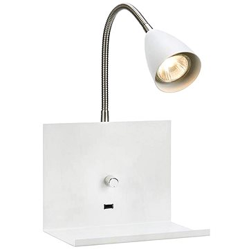 

Markslöjd 107140 - Stmívatelné nástěnné svítidlo s USB zásuvkou LOGI 1xGU10/7W/230V