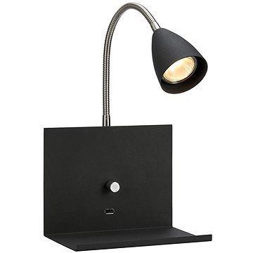 

Markslöjd 107141 - Stmívatelné nástěnné svítidlo s USB zásuvkou LOGI 1xGU10/7W/230V