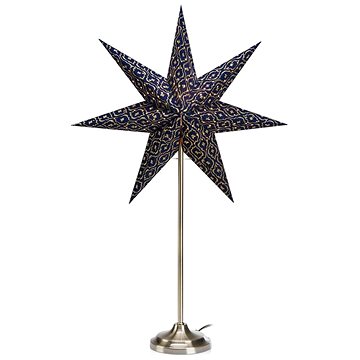 

Markslöjd 705312 - Vánoční dekorace BAROQUE 1xE14/25W/230V Modrá 45 cm