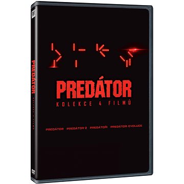 

PREDÁTOR 1-4: Predátor + Predátor 2 + Predátoři + Predátor: Evoluce (4DVD)