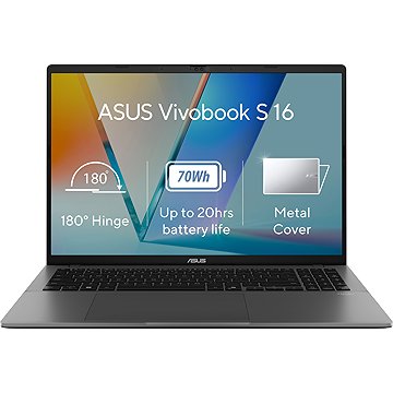 

ASUS Vivobook S 16 S3607CA-RP064W Matte Gray celokovový