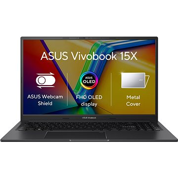 

ASUS Vivobook 15X OLED M3504YA-OLED031W Indie Black kovový