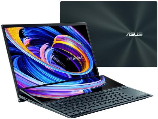 

Repasované - ASUS Zenbook Duo 14 UX482EAR-HY353W Celestial Blue celokovový