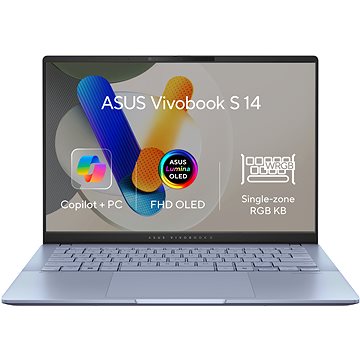 

ASUS Vivobook S 14 S5406SA-OLED004W Mist Blue kovový