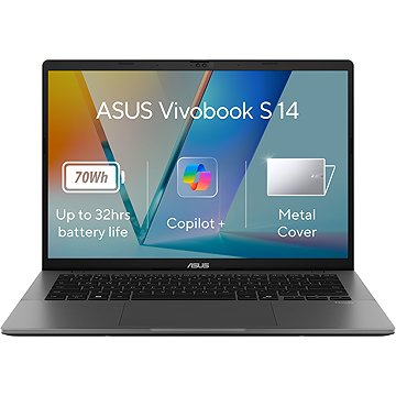 ASUS Vivobook S14 S3407QA-OLED063W Matte Gray kovový