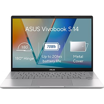 

ASUS Vivobook S 14 M3407HA-LY028W Cool Silver kovový