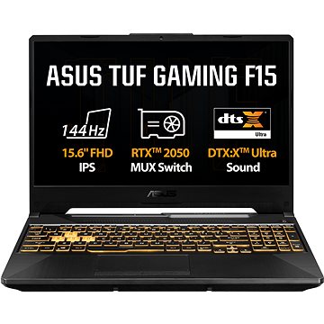 ASUS TUF Gaming F15 FX506HF-HN004W Graphite Black - Herní notebook