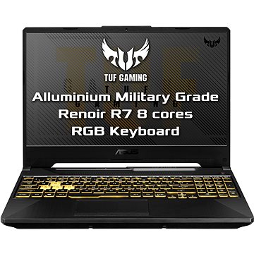 

Repasované - ASUS TUF Gaming A15 FA506IU-AL006T Fortress Gray kovový