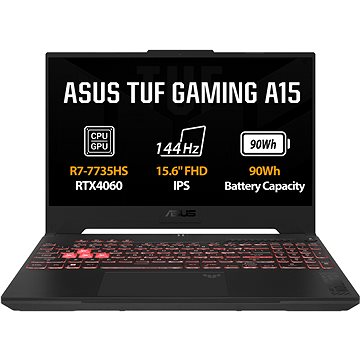 

ASUS TUF Gaming A15 FA507NV-LP061W Jaeger Gray
