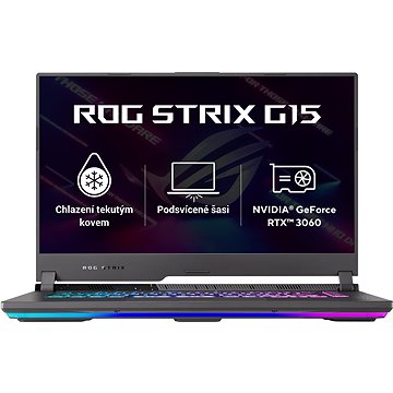 ASUS ROG Strix G15 G513RM-LN403 Eclipse Gray kovový